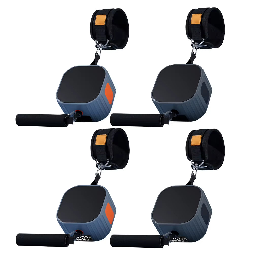 Fitness Pump Resistance Machine Adjustable Resistance Strength Training Puller with Counter Rowing Machine for Home Gym