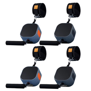 Fitness Pump Resistance Machine Adjustable Resistance Strength Training Puller with Counter Rowing Machine for Home Gym