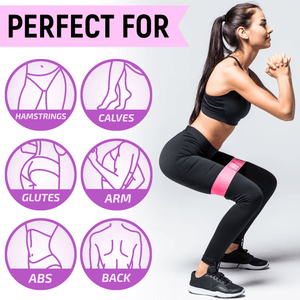 XGear resistance bands for women - butt and hip workout set