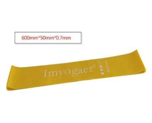 Stretch resistance bands for yoga and pull-up workouts - in use