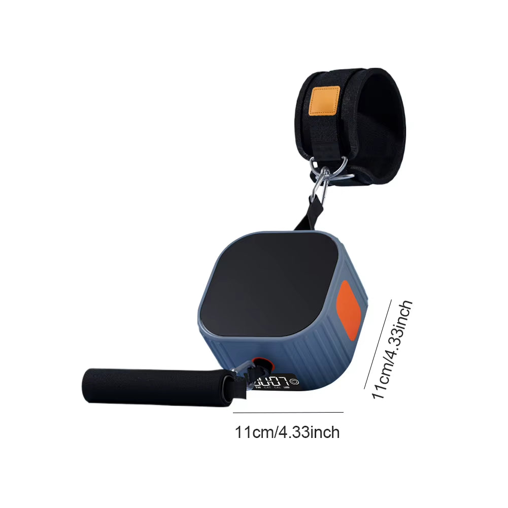 Fitness Pump Resistance Machine Adjustable Resistance Strength Training Puller with Counter Rowing Machine for Home Gym