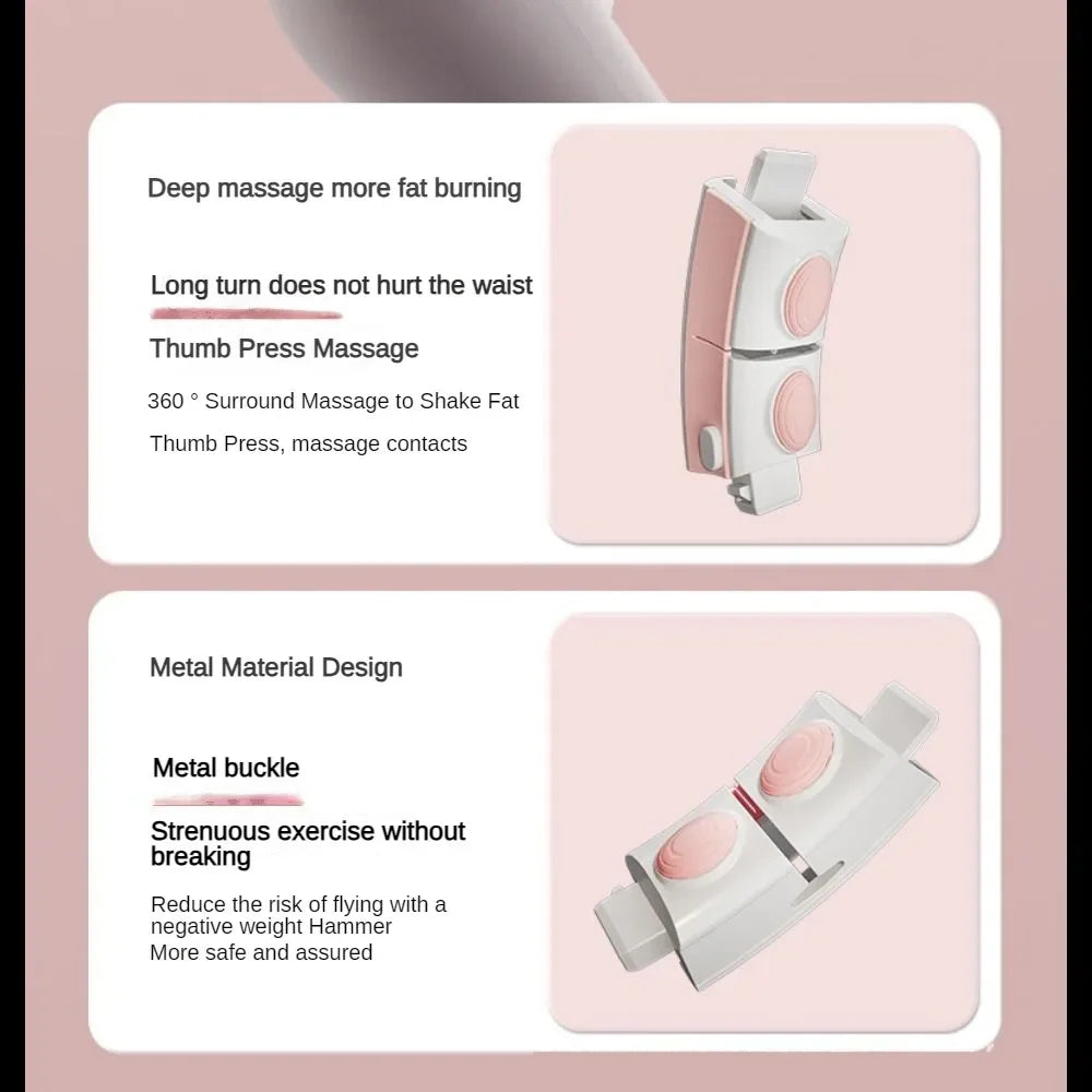 Intelligent Hoola Hoop Equipment Fitness Slim Tummy Concealment Exercise Equipment Weight Loss Fat Burning Exercise Sport Hoops