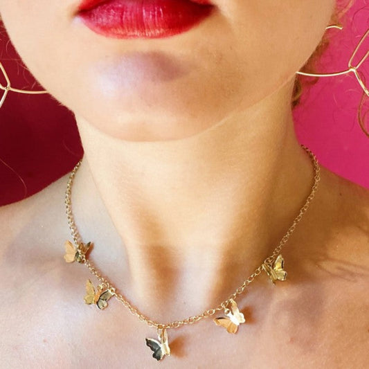 Butterfly Colony Necklace.