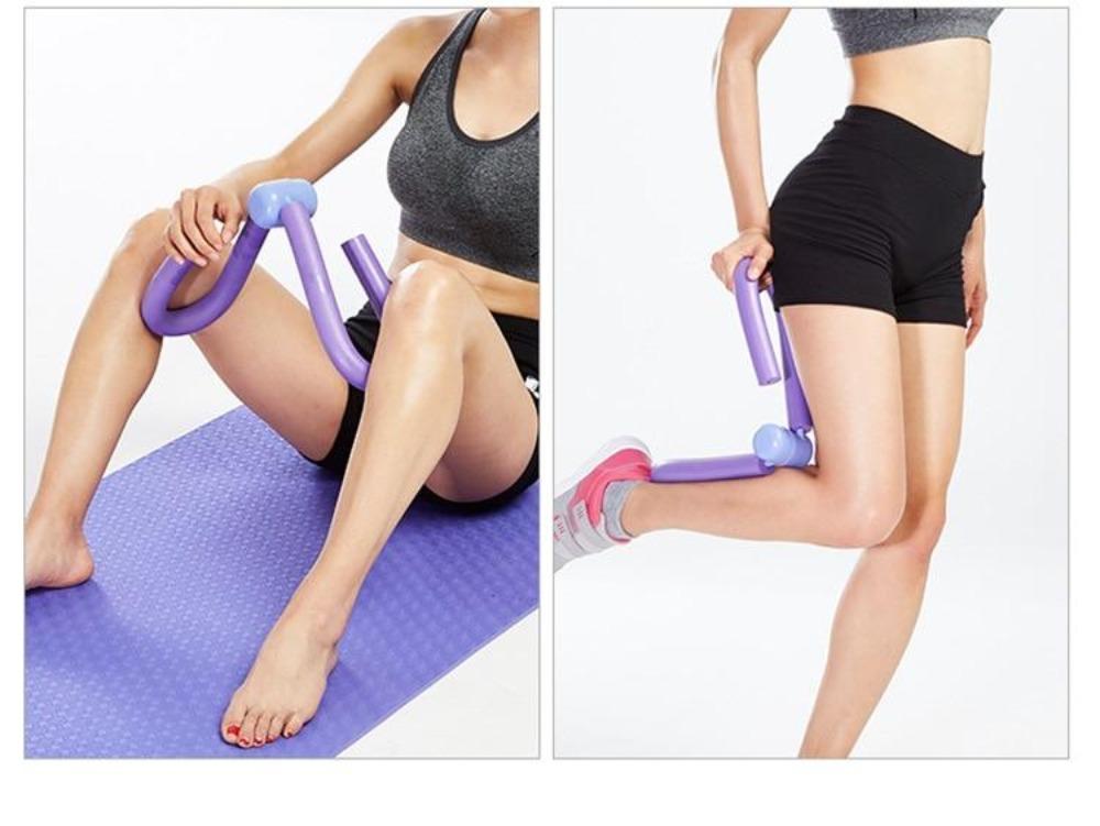 Muscle flexor for thigh and arm toning - detail view